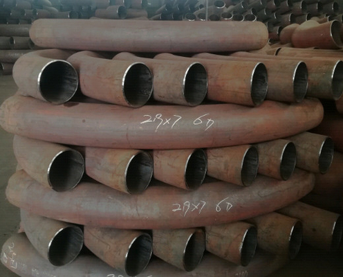 Kohlenstoffstahl-Biegungs-formbares Fitting 3D 5D 90Deg Astm A234 Wpb nicht rostend