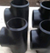 Nahtloses Hochdruck-T-Stück aus Kohlenstoffstahl A234 WPB, schwarze Lackierung